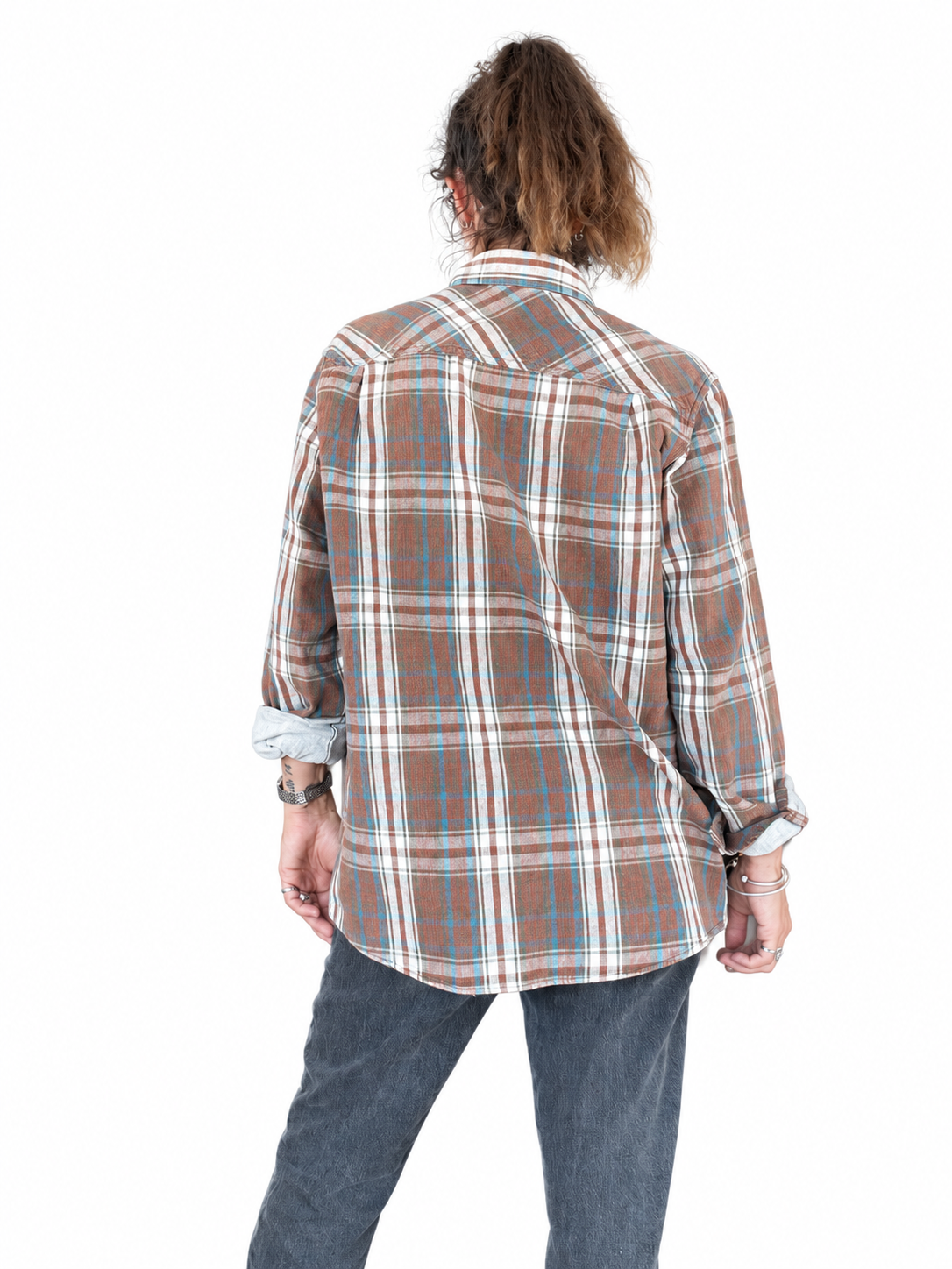 Chemise Levi’s Red Tab carreaux marron