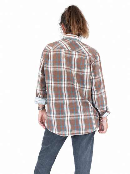 Chemise Levi’s Red Tab carreaux marron
