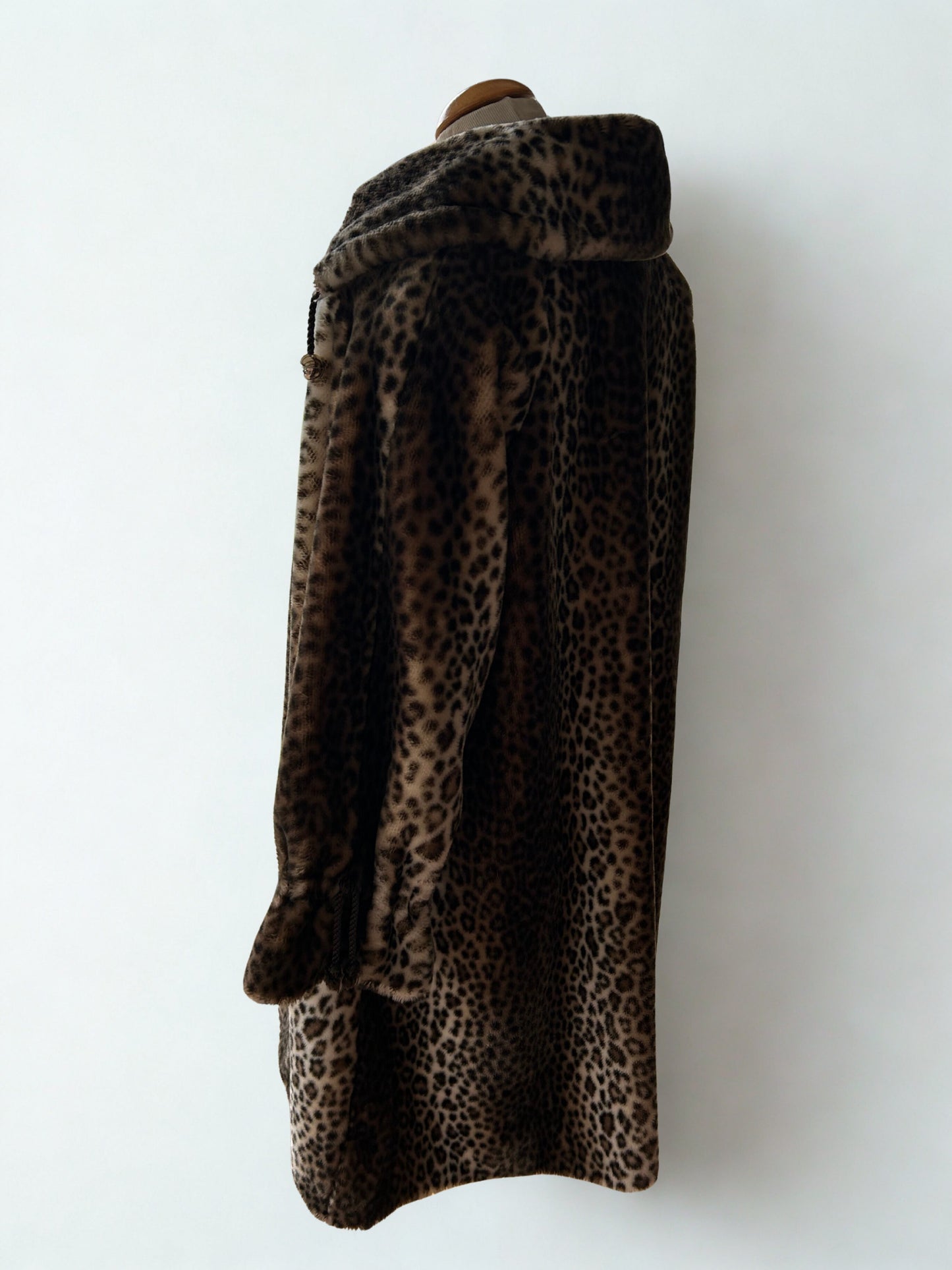 Manteau léopard vintage fausse fourrure la friperie vintage 25