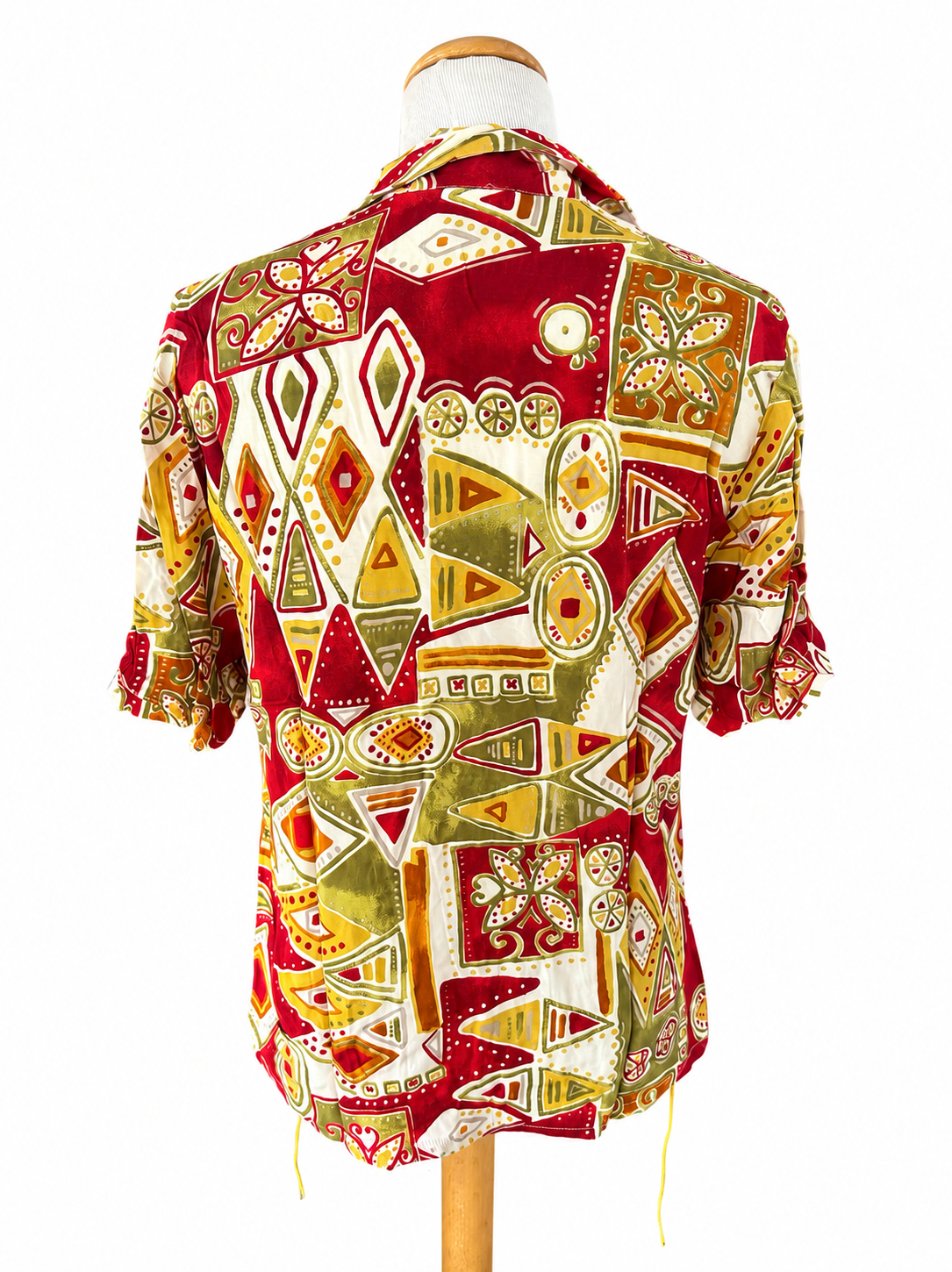 Chemise vintage imprimé graphique