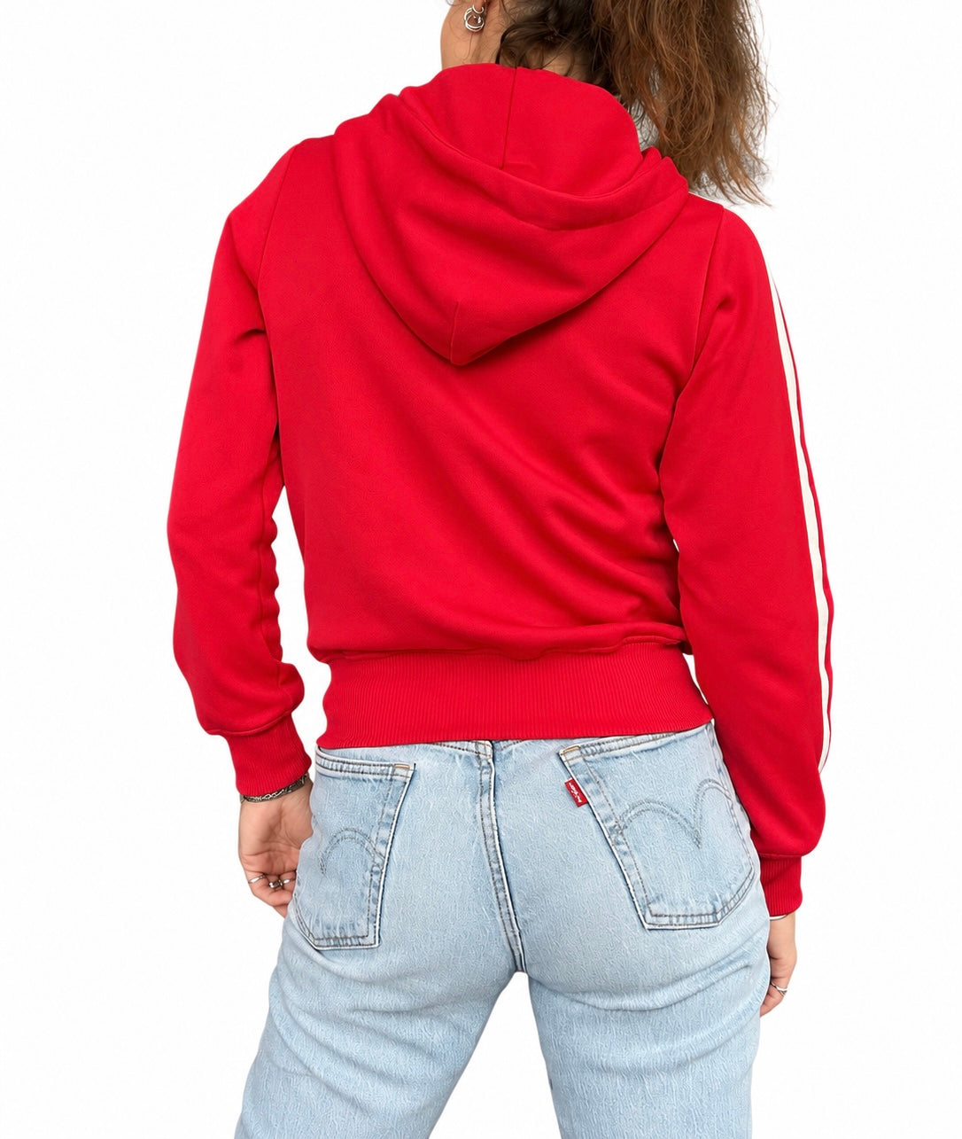 Veste Adidas Originals vintage rouge