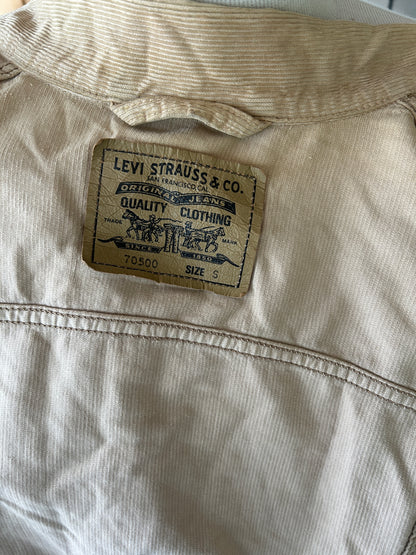 Veste Levi’s velours beige vintage