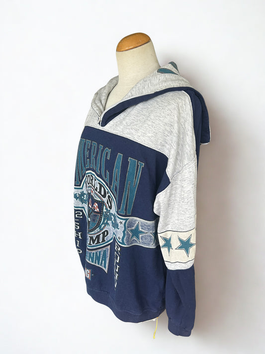 Sweat short vintage 90 USA imprimé