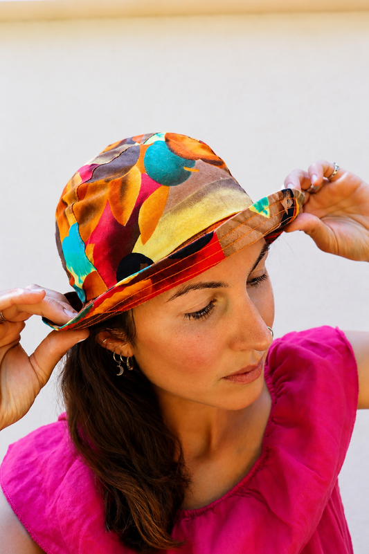 Bob vintage multicolore