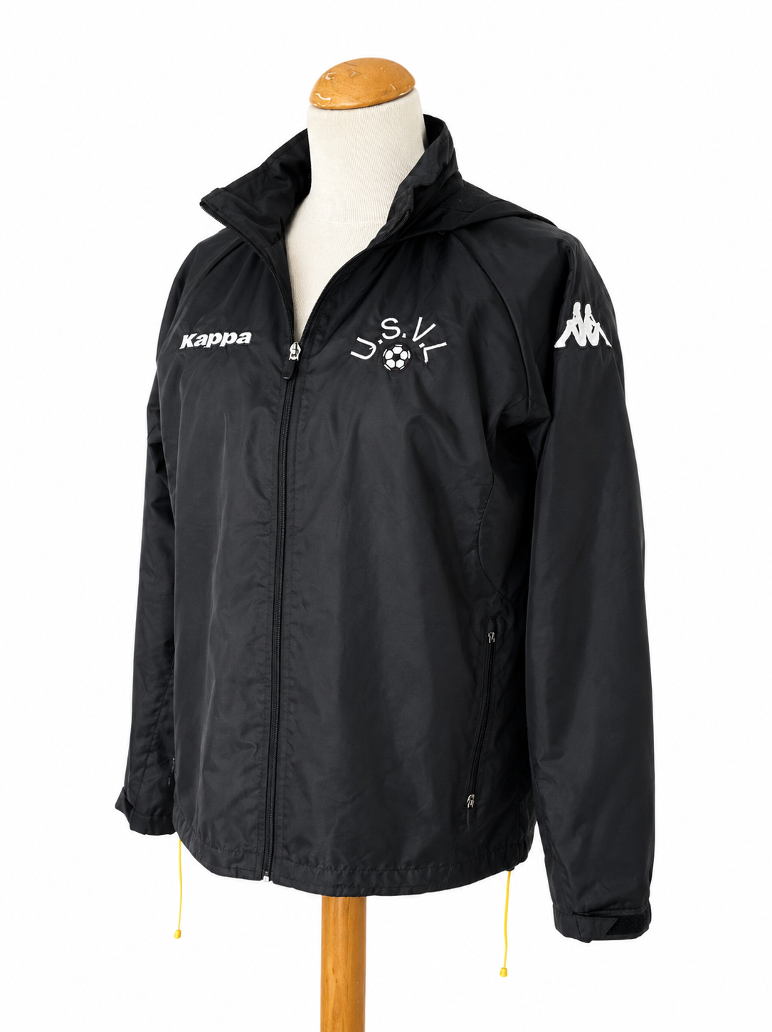 Veste kappa noire coupe vent vintage