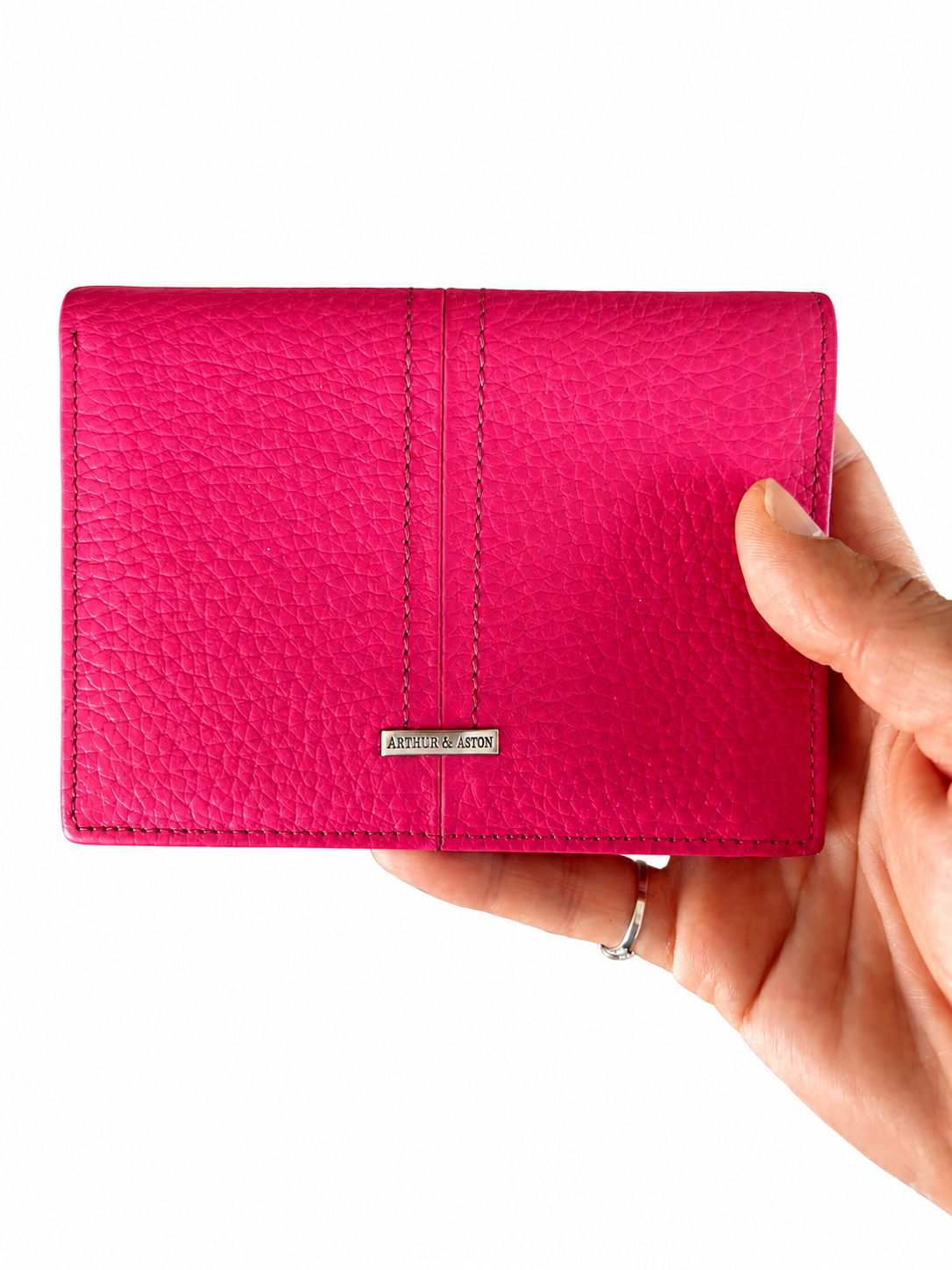 Portefeuille Arthur & Aston fushia