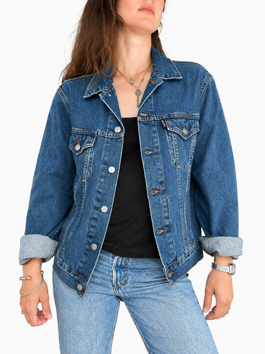 Veste en jean vintage Liberto 90