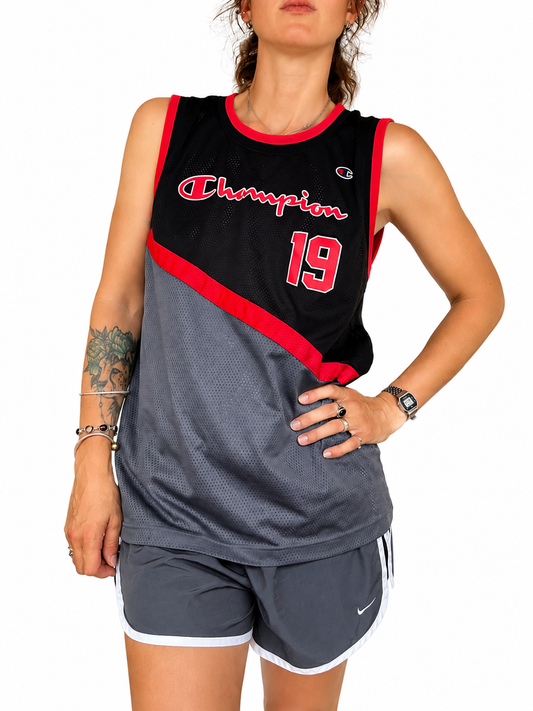 Maillot champion mesh gris
