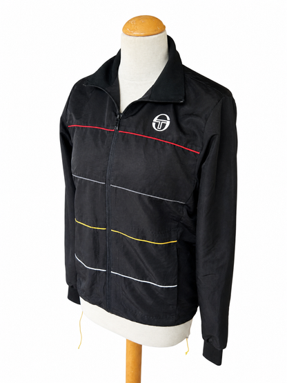 Veste Sergio Tacchini noire y2k
