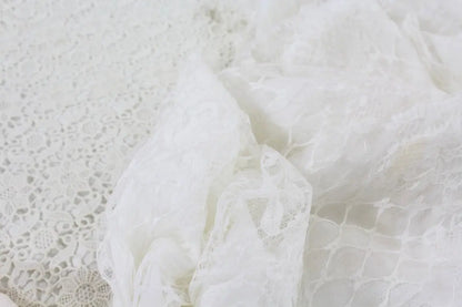 Robe de mariée vintage dentelle blanche - la friperie vintage 25