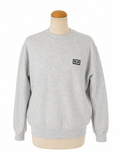 Sweat Obey gris chiné