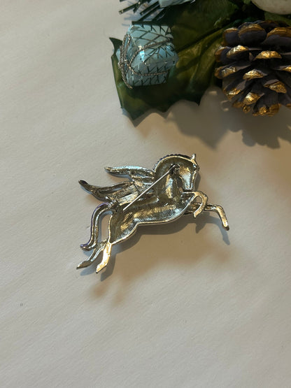 Broche Pégase vintage ailé – Années 80 la friperie vintage 25