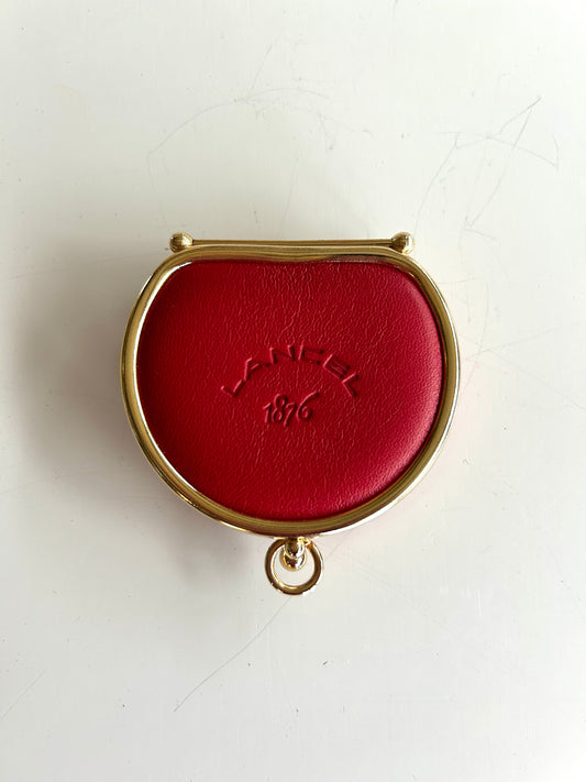 Porte-pièces vintage Lancel cuir la friperie vintage 25