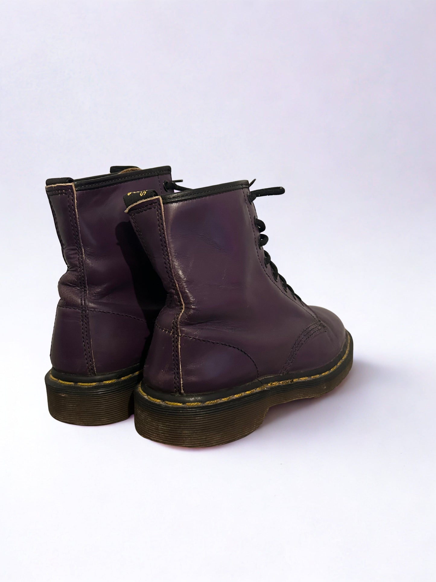 Dr Martens violette vintage made in England la friperie vintage 25
