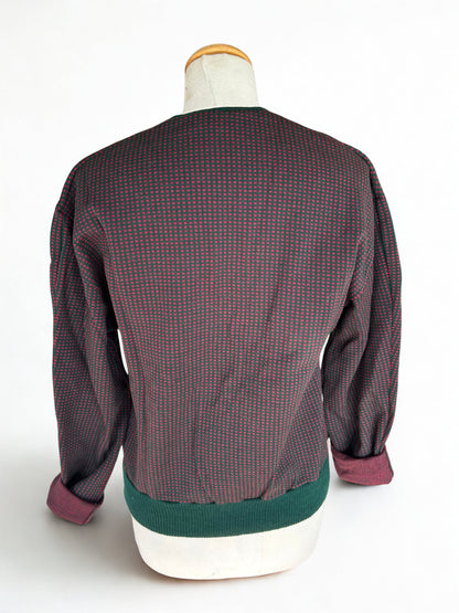 Pull vintage pure laine col V - friperie vintage la friperie vintage 25