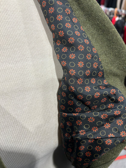 Veste bavaroise vintage laine verte la friperie vintage 25