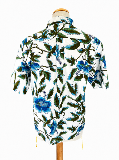 Chemise vintage Manoukian imprimé floral coupe homme