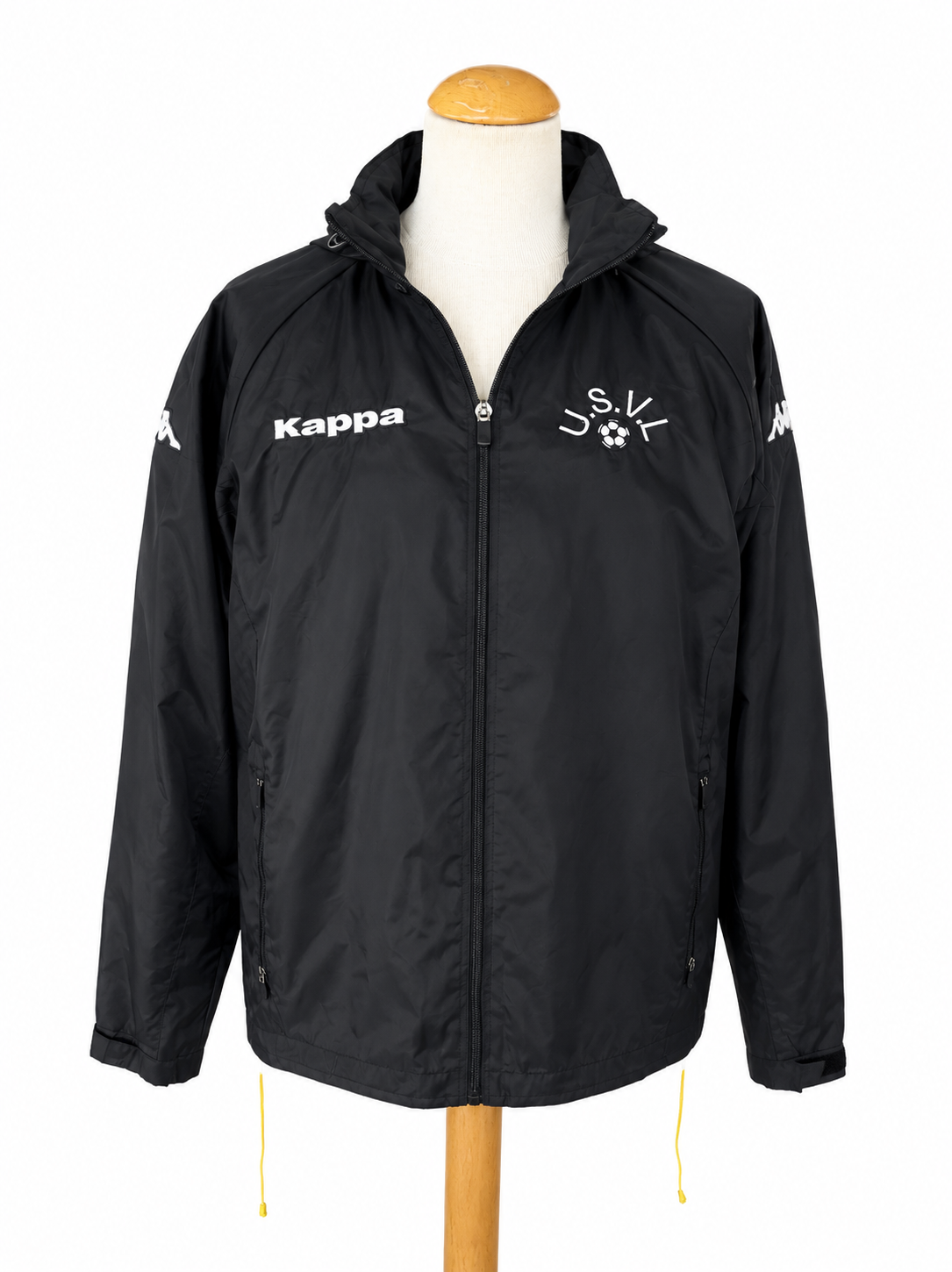 Veste kappa noire coupe vent vintage