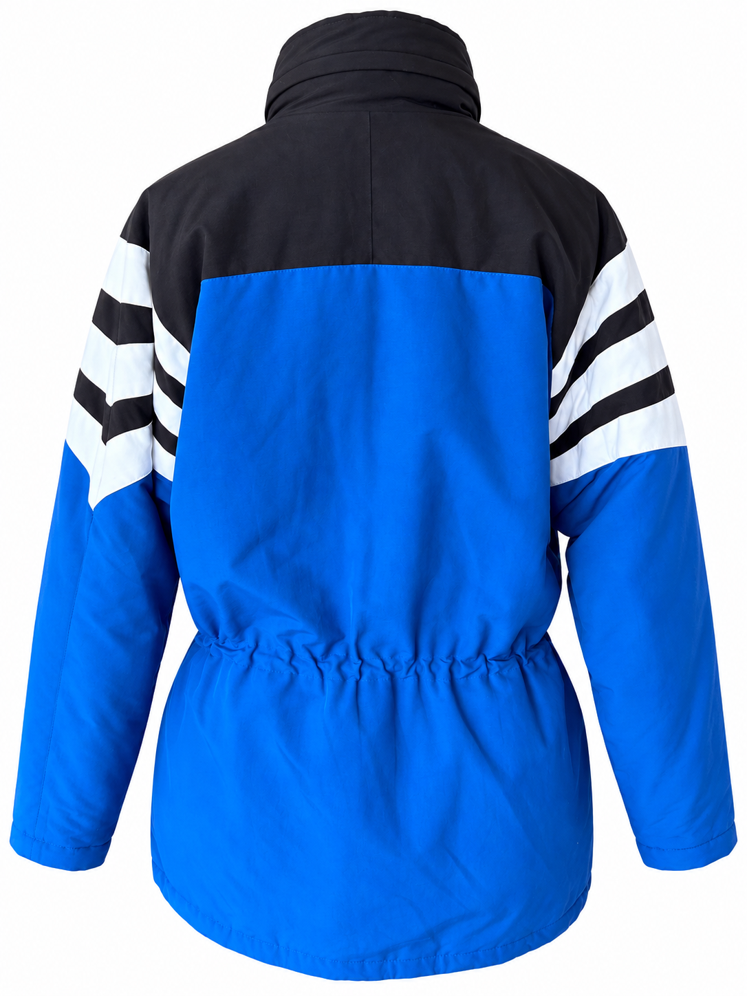 Veste Adidas vintage matelassée bleu noire