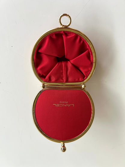 Porte-pièces vintage Lancel cuir la friperie vintage 25