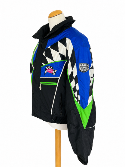 Blouson moto vintage Lookwell racine 90