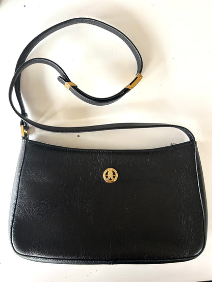 Sac Pourchet Paris vintage cuir la friperie vintage 25