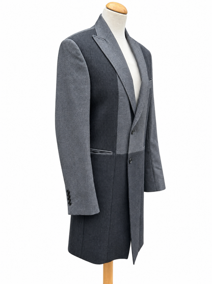 Veste longue Kenzo homme laine gris