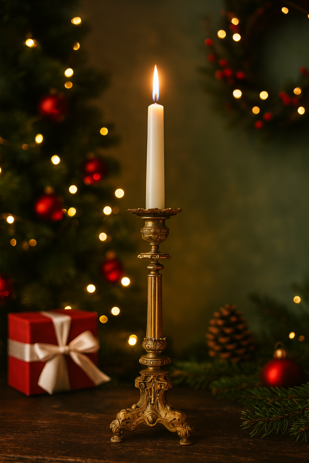 Bougeoir ancien Napoleon III la friperie vintage 25