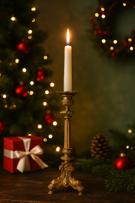 Bougeoir ancien Napoleon III la friperie vintage 25