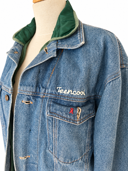 Veste en jean vintage doublure amovible