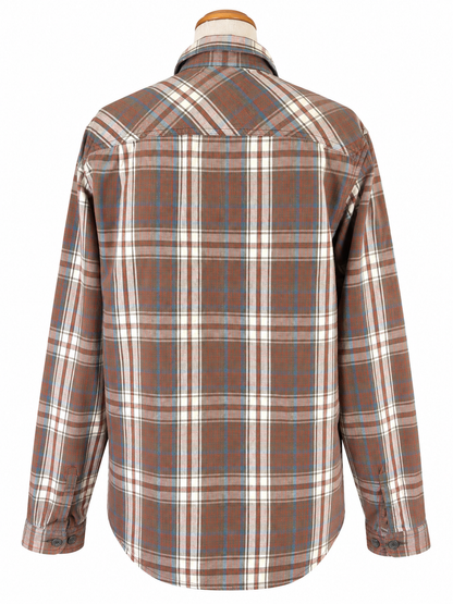 Chemise Levi’s Red Tab carreaux marron