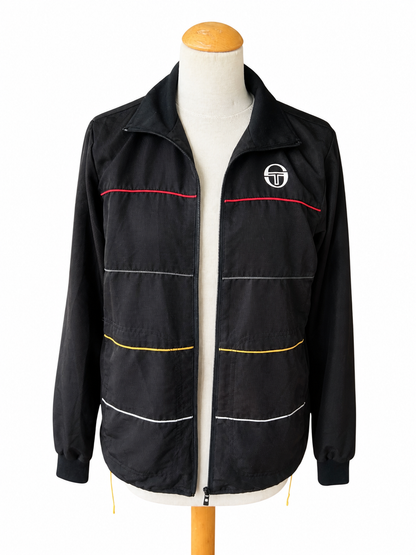 Veste Sergio Tacchini noire y2k