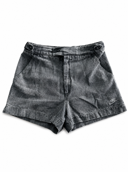 Short jean Nike gris délavé vintage