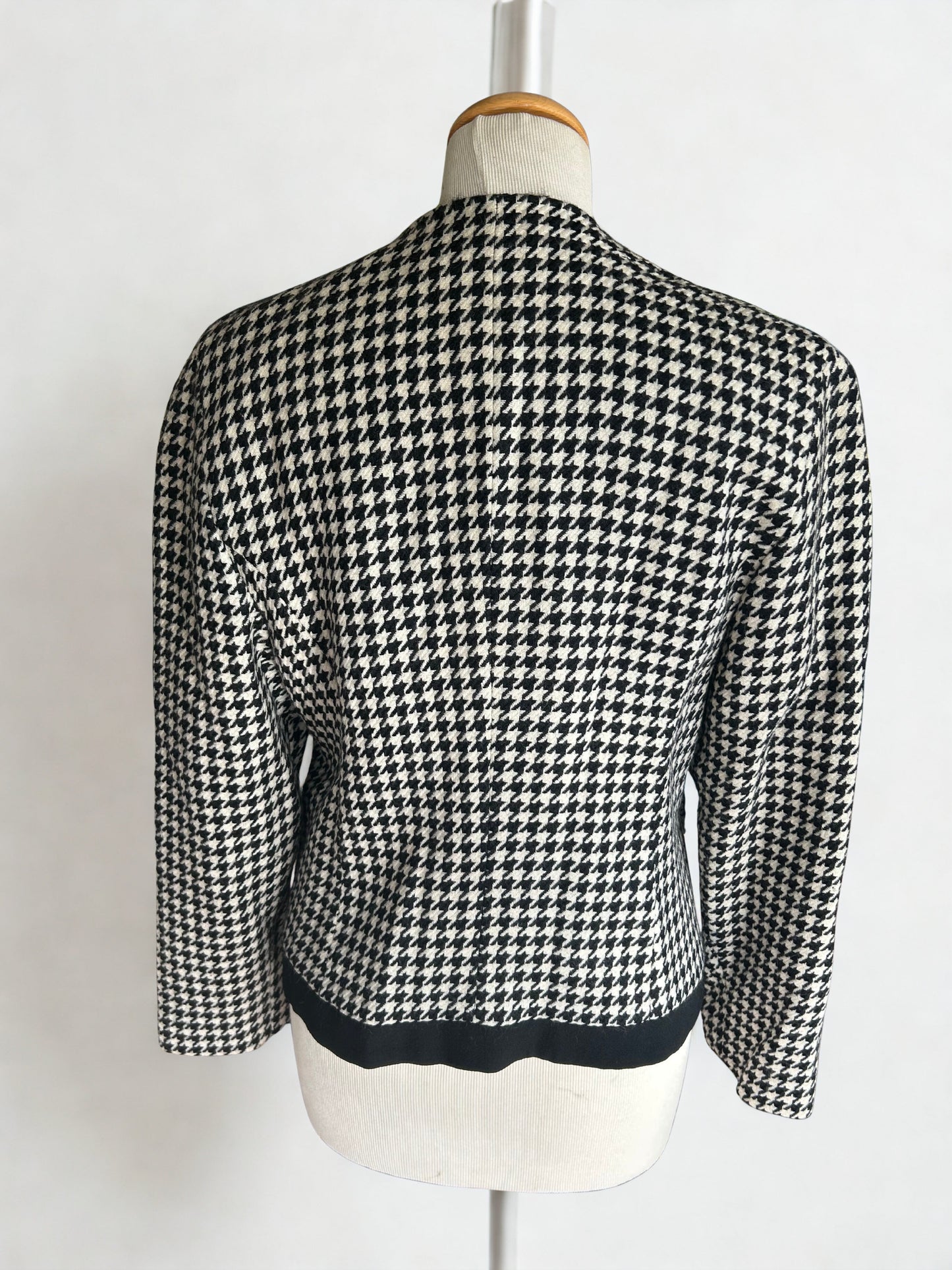 Veste vintage pied de poule laine - friperie vintage la friperie vintage 25