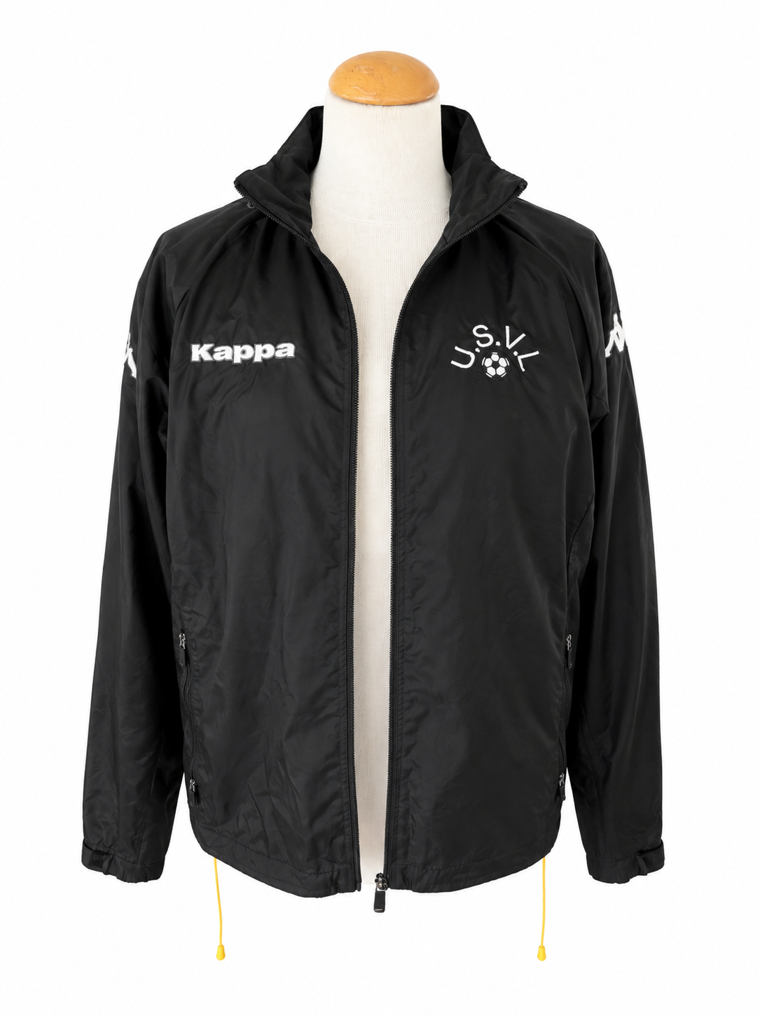 Veste kappa noire coupe vent vintage