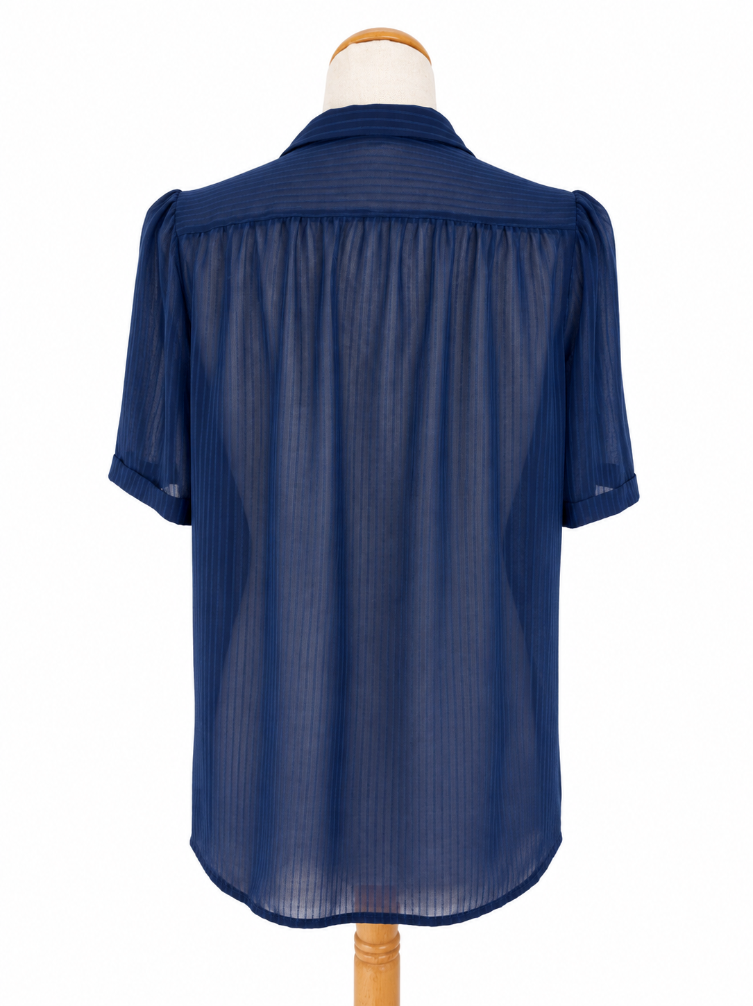Chemisier vintage bleu marine
