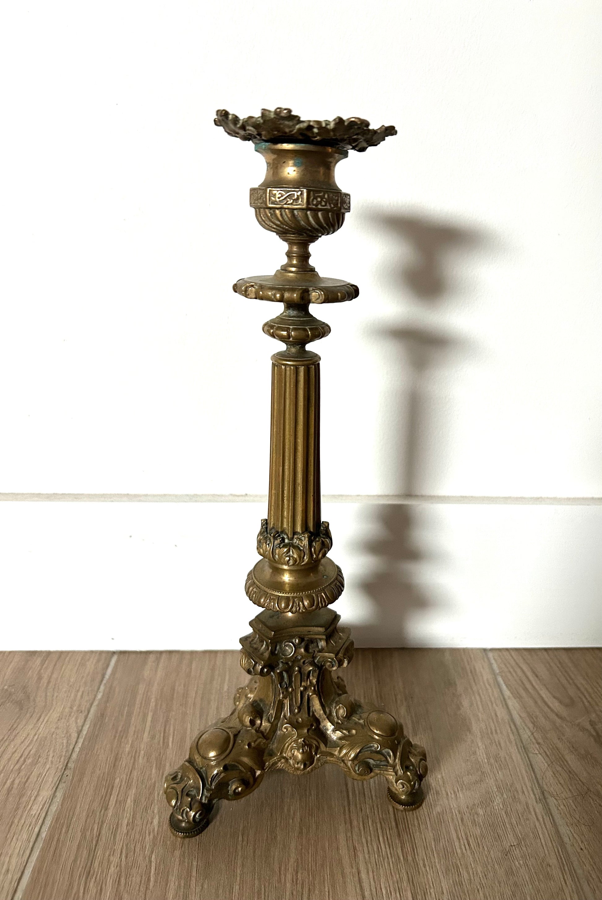 Bougeoir ancien Napoleon III la friperie vintage 25