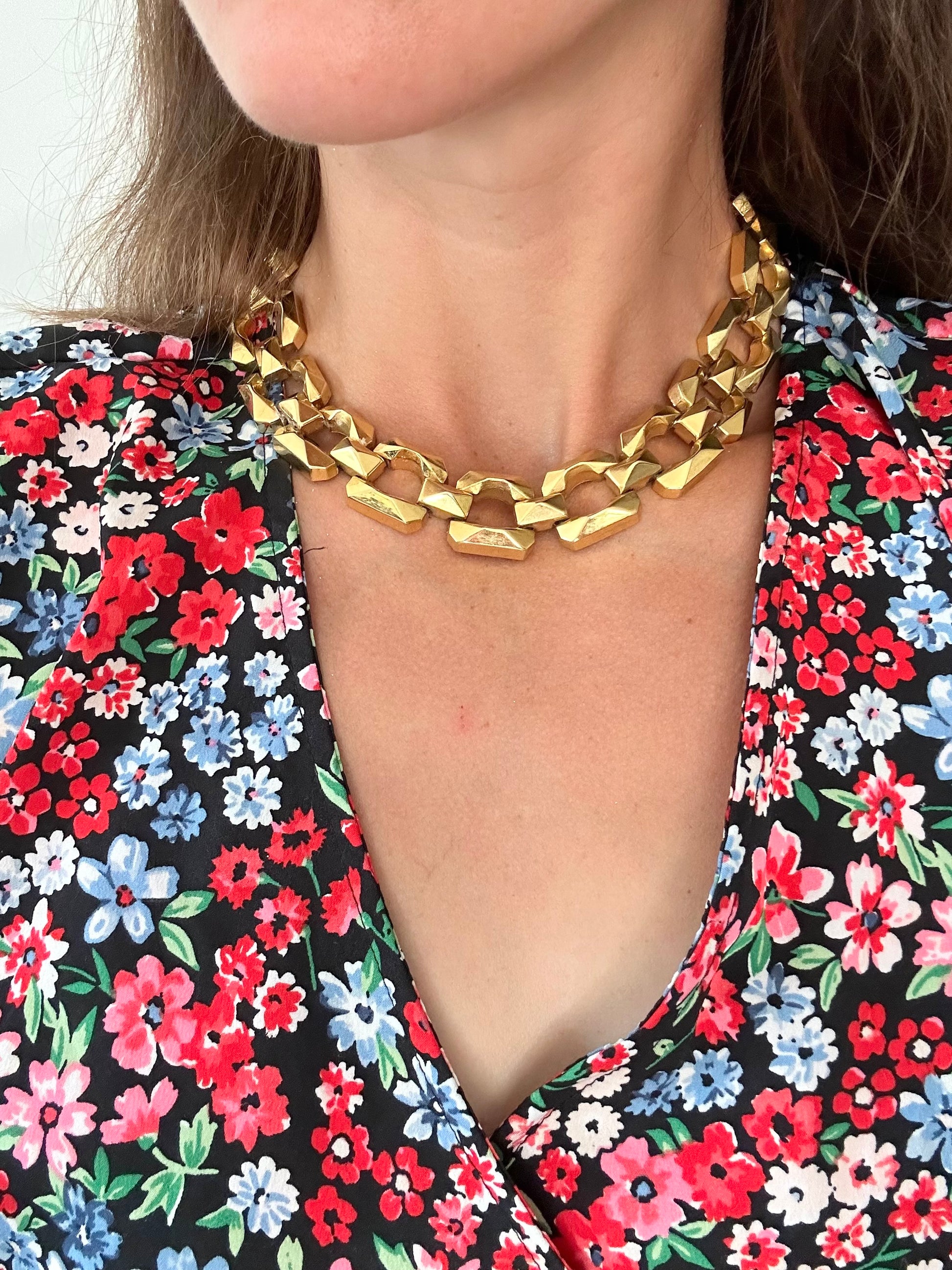COLLIER BICHE DE Bere Vintage Métal Doré Ras Du Cou Ref I607 EUR 59,00 COLLIER BICHE DE Bere Vintage Métal Doré Ras Du Cou Ref I607 EUR 59,00