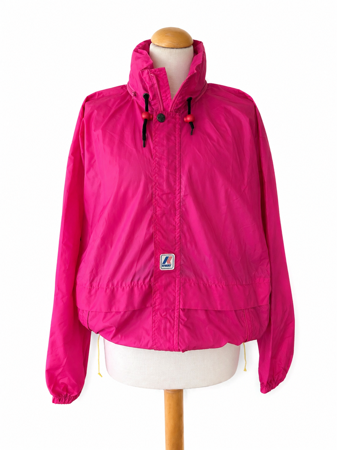 Kway rose vintage 90 oversize