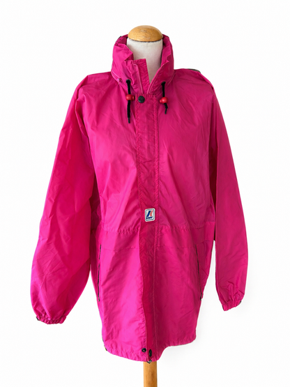 Kway rose vintage 90 oversize