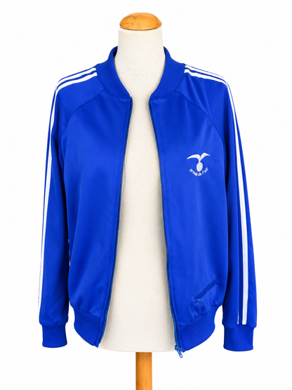 Veste vintage armée de l’air bleu électrique