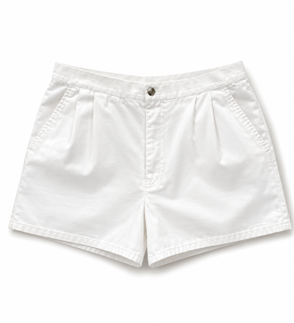 Short blanc Lacoste vintage France
