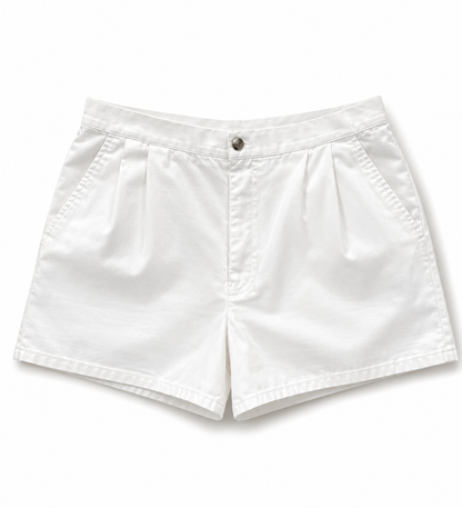 Short blanc Lacoste vintage France