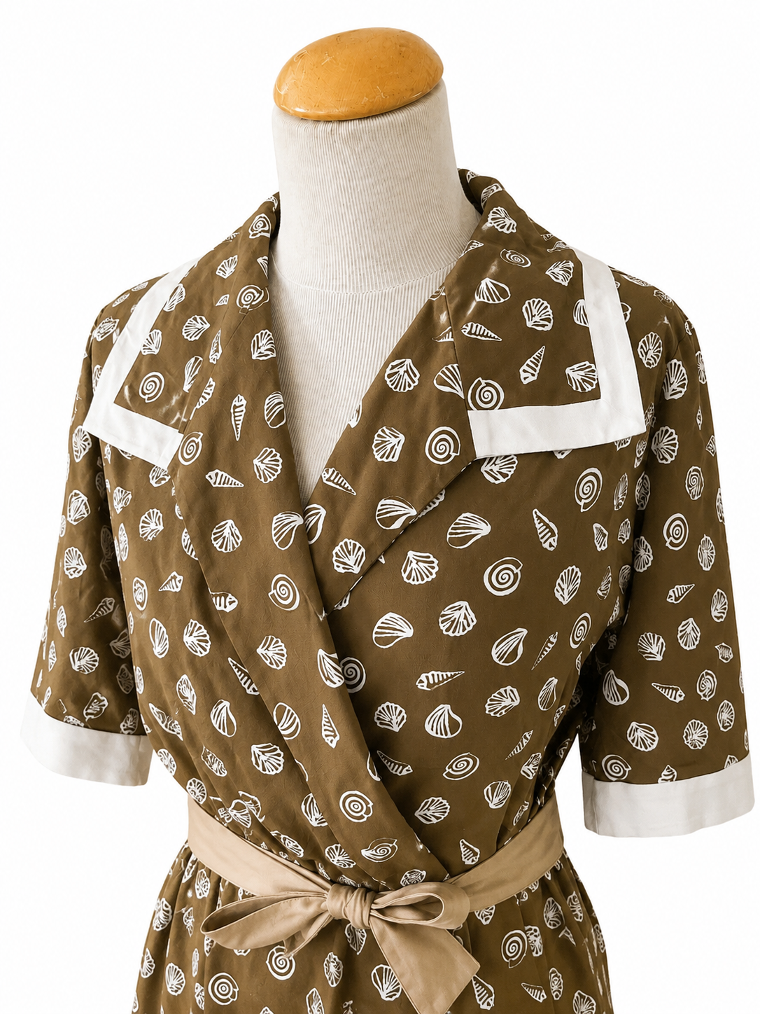 Robe vintage Guy Laroche coquillages