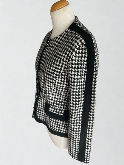 Veste vintage pied de poule laine - friperie vintage la friperie vintage 25