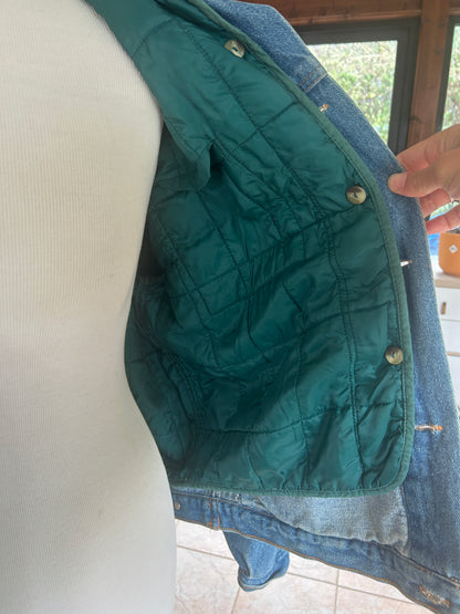 Veste en jean vintage doublure amovible