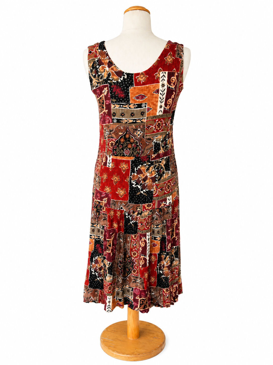 Robe vintage imprimé patchwork
