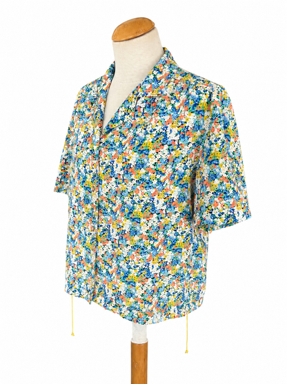 Chemisier fleuri vintage