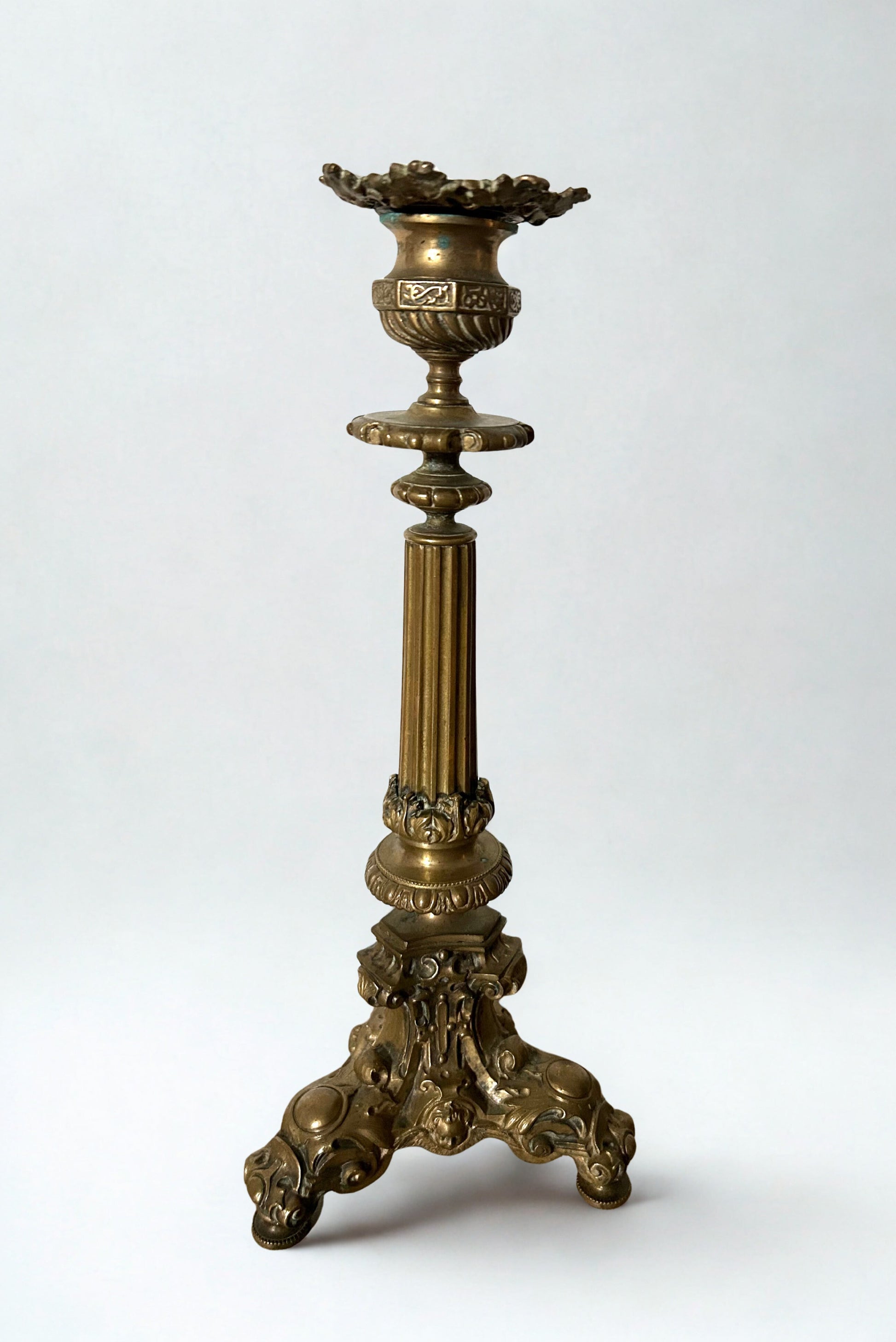 Bougeoir ancien Napoleon III la friperie vintage 25