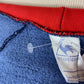 Veste de sport Le Coq Sportif vintage bleu marine et rouge Fabriquée en France
